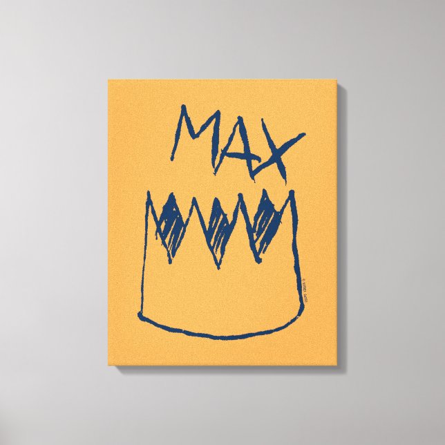 Toile Max & Crown Sketch (Recto)