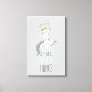 Toile Max Le roi de toutes les choses sauvages