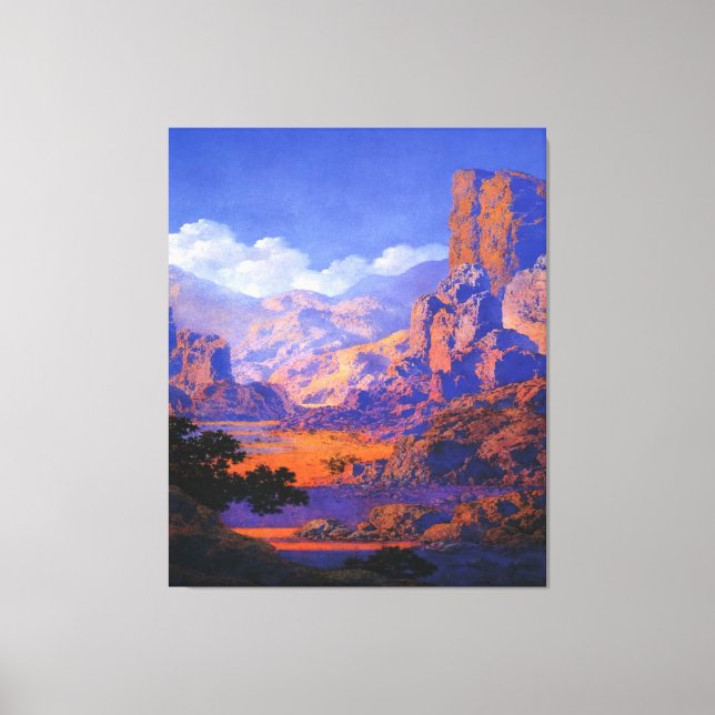 Toile Maxfield Parrish (Recto)