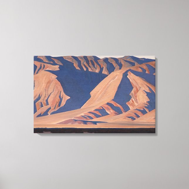 Toile Maynard Dixon - INYO MOUNTAINS 1944 (Recto)