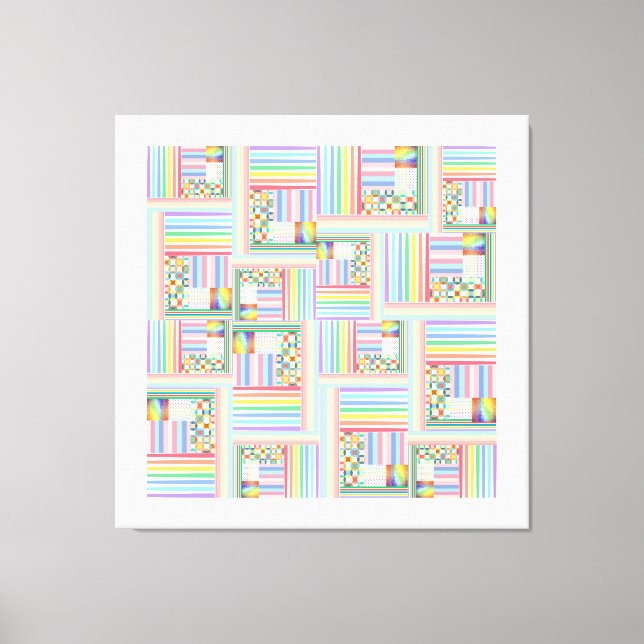 Toile Maze mixte (Recto)
