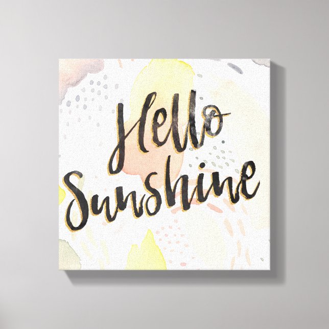 Toile Meadow Breeze II | Bonjour Sunshine (Recto)