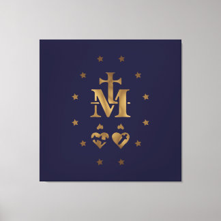 Toile Médaille miraculeuse, Médaille de Notre-Dame de la
