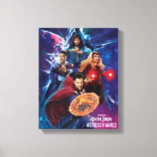 Toile Médecin Strange & Alliés Multiverse Graphisme