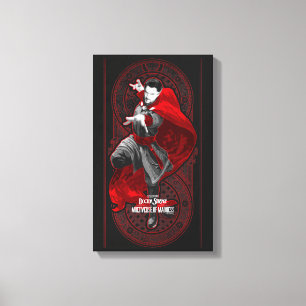 Toile Médecin Strange Mystic Art Nouveau Graphisme