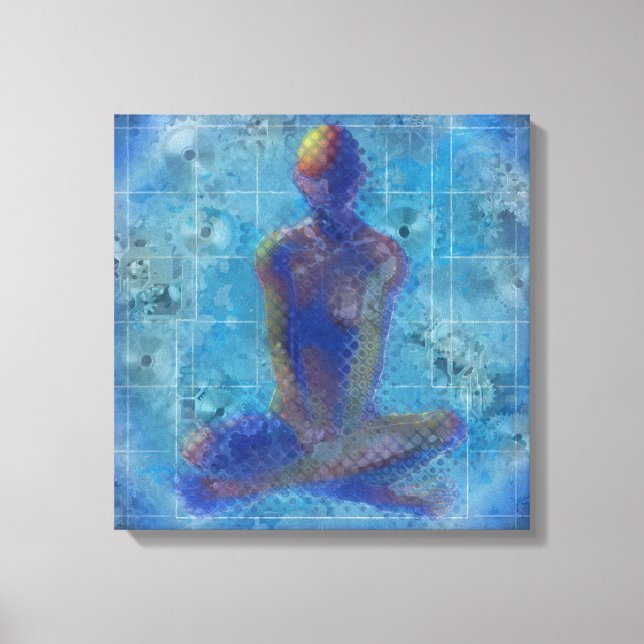 Toile Méditation de T.Orr (Recto)