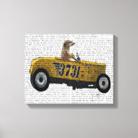 Meerkat dans le Hot Rod