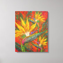 Meilleur Oiseau du Paradis Mur Art Imprimer Fleurs