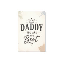Meilleur Papa Minimaliste Conception de Père