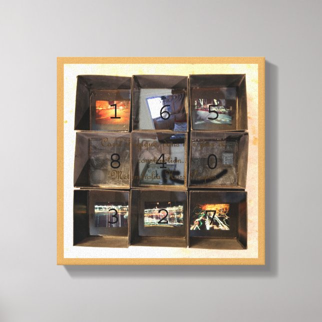 Toile Melancholia Hors Propos par Pascale Baud (Recto)