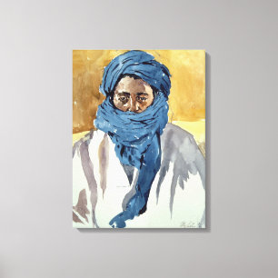 Toile Membre de la tribu Timbuctoo 1991 de Tuareg