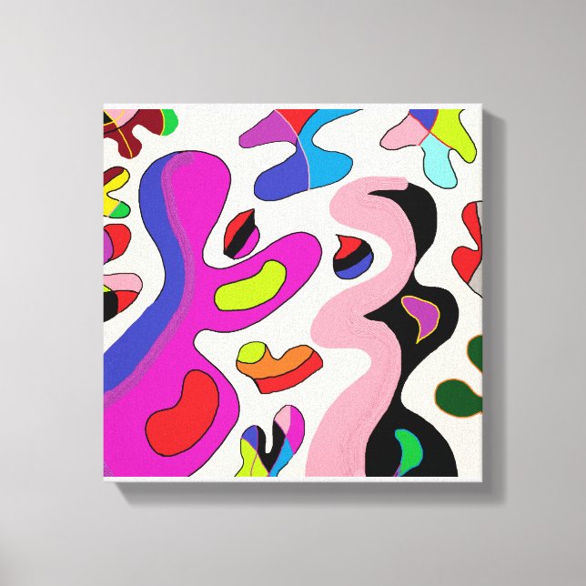 Toile Mémoires De Fleurs (Recto)