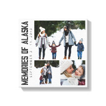 Memories of Alaska Vacation Photo Keepsake