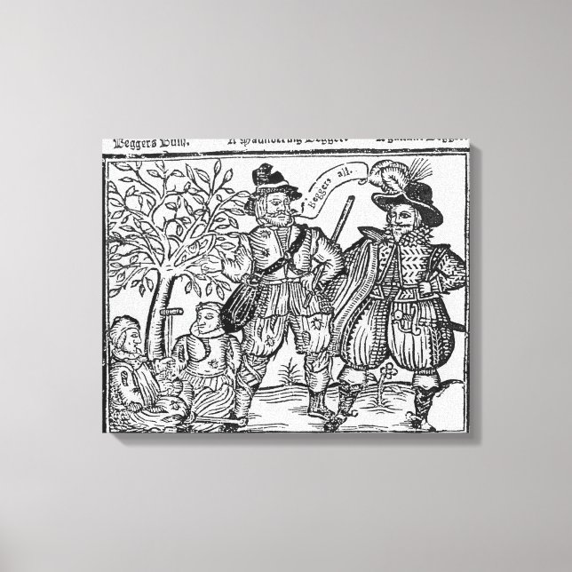 Toile Mendiants Tous (Recto)