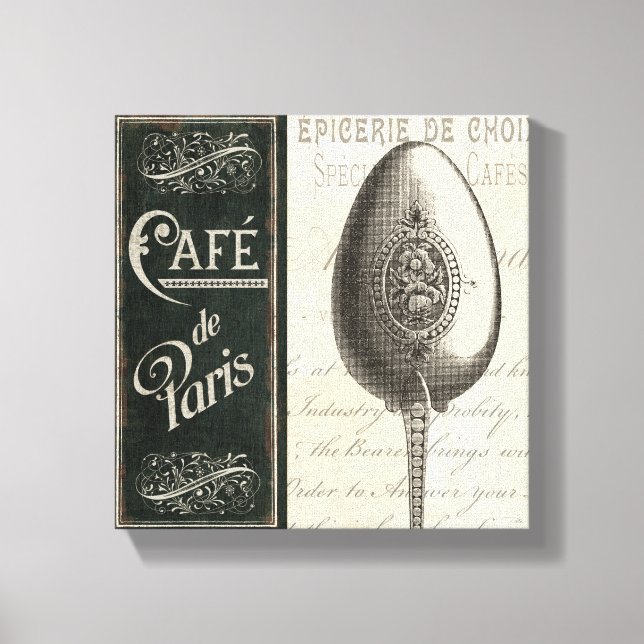 Toile Menu français (Recto)