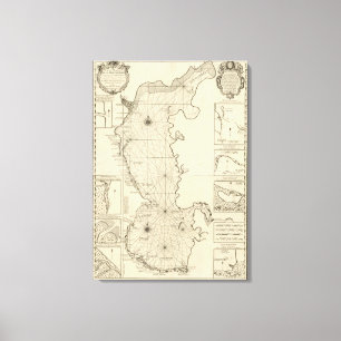 Toile Mer Caspienne et l'Asie 2