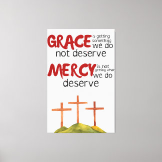 Toile Mercy & Grace