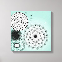 Merveilleux Dandelions Bleu