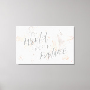 Toile Merveilleux Monde I