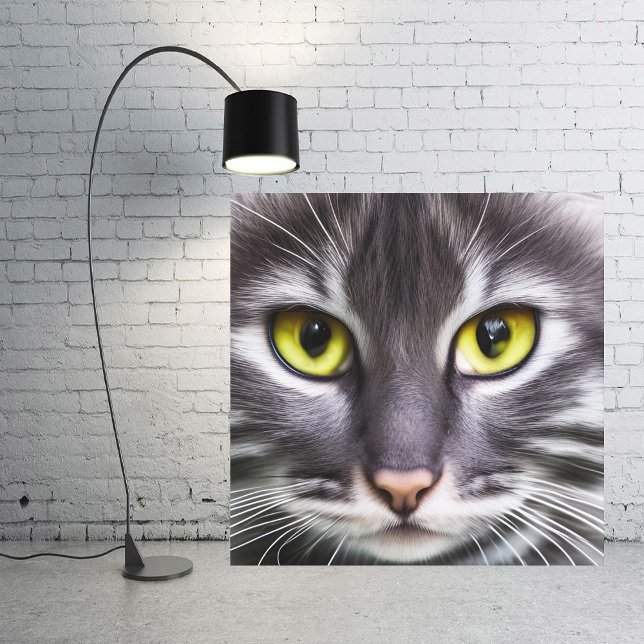 Toile Merveilleux portrait de chat (Créateur téléchargé)