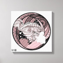 Mes pensées. Art Abstrait. Graphiques