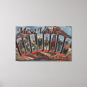 Toile Mesa Verde Nat'l Park, Colorado