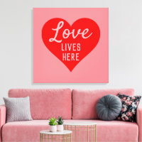 Message Amour Habite Ici