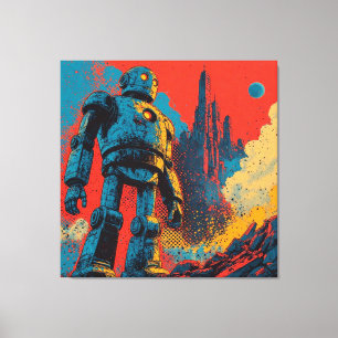 TOILE METAL HEART IRON MAN-2