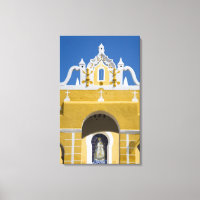 Mexique, Yucatan, Izamal. Le couvent franciscain