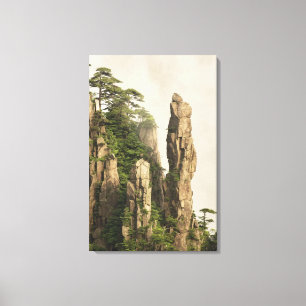 Toile Mi parmi les sommets et les vallées du Grand Canyo