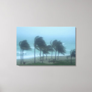 Toile Miami Beach, Floride, ouragan