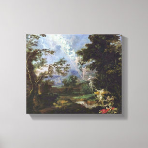 Toile Michael Willmann - le rêve de Jacob