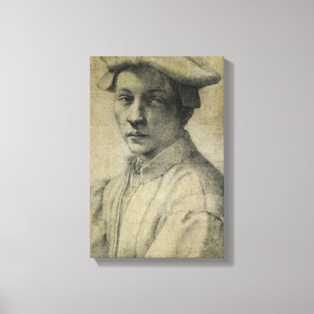 Toile Michelangelo Portrait d'Andrea Quaratesi (Recto)