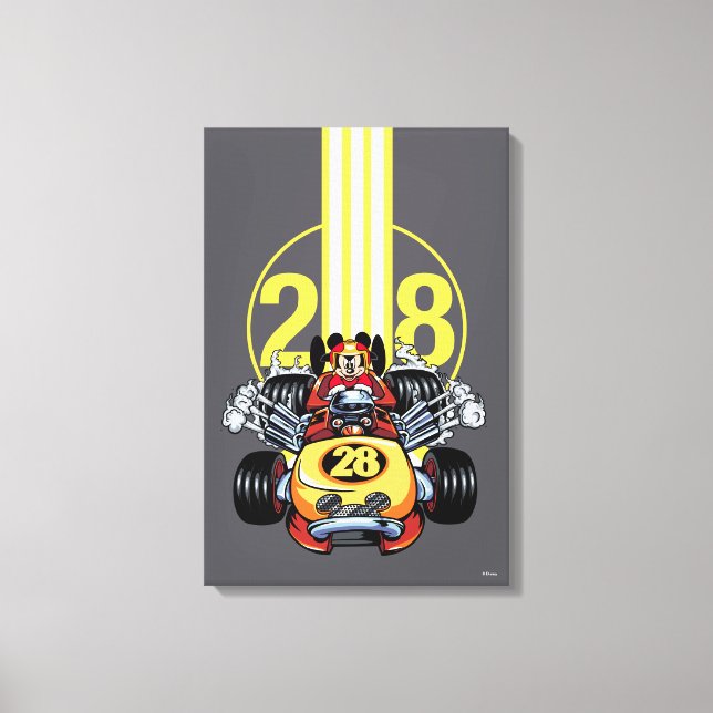 Toile Mickey et les Roadster Racers | Mickey (Recto)