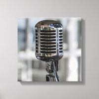 Microphone de style rétro Vintage très Cool