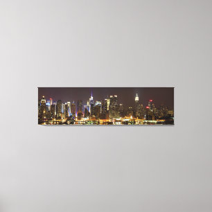 Toile Midtown Manhattan vu du New Jersey de Weehawken