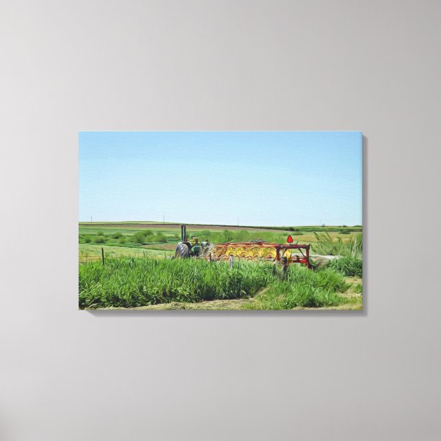 Toile Midwest Farming Equipment Photographie (Recto)