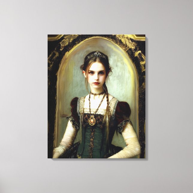 Toile MIG #297 : L'éclat d'un royaume perdu (Recto)