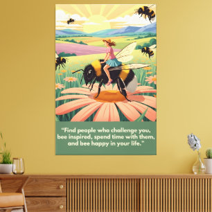 Toile Mignon, Citation Motivationnelle WPA
