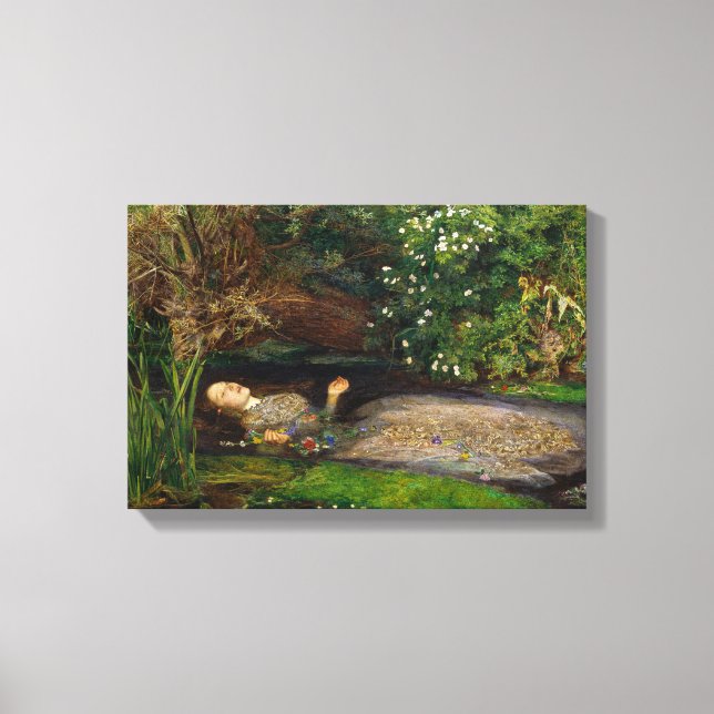 Toile Millais Ophelia CC0496 (Recto)