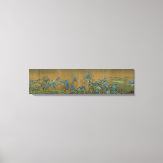 Toile Mille Li de rivières et de montagnes (Recto)