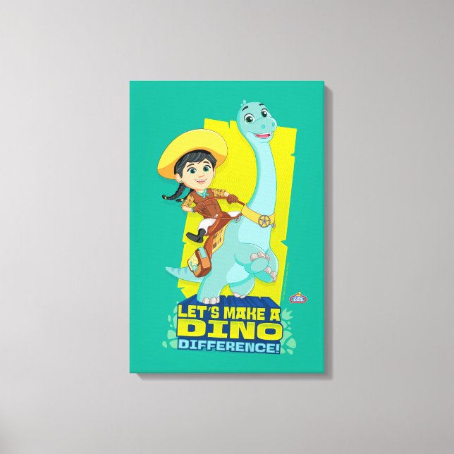 Toile Min & Clover | Faire la différence entre les dinde (Recto)