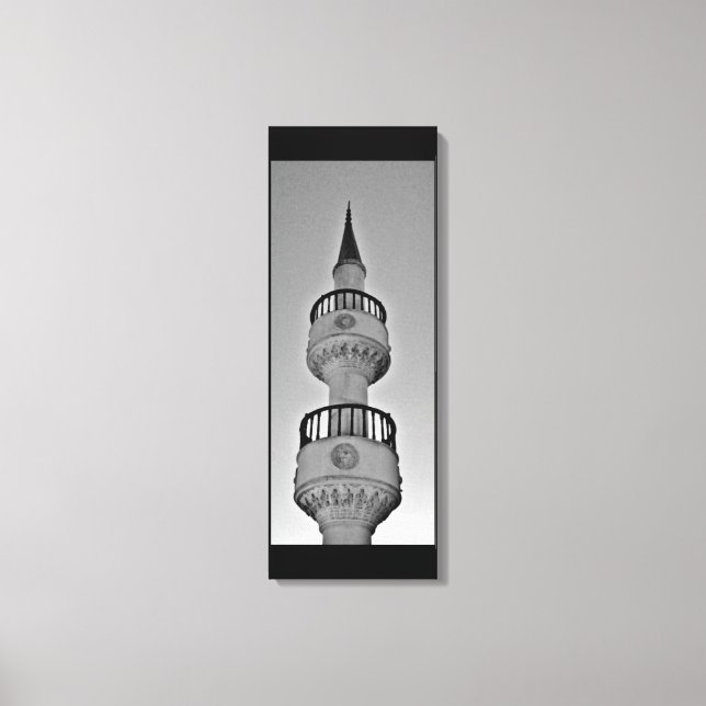 Toile Minaret artistique (Recto)