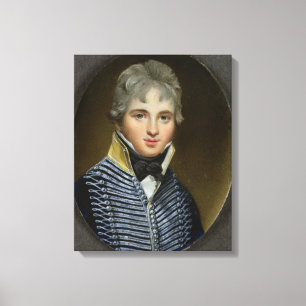 Toile Miniature de William Howe de Lancey (d.1815), maï