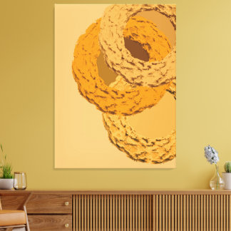 Toile Minimalist Abstract Painting – Geometric Wall Art