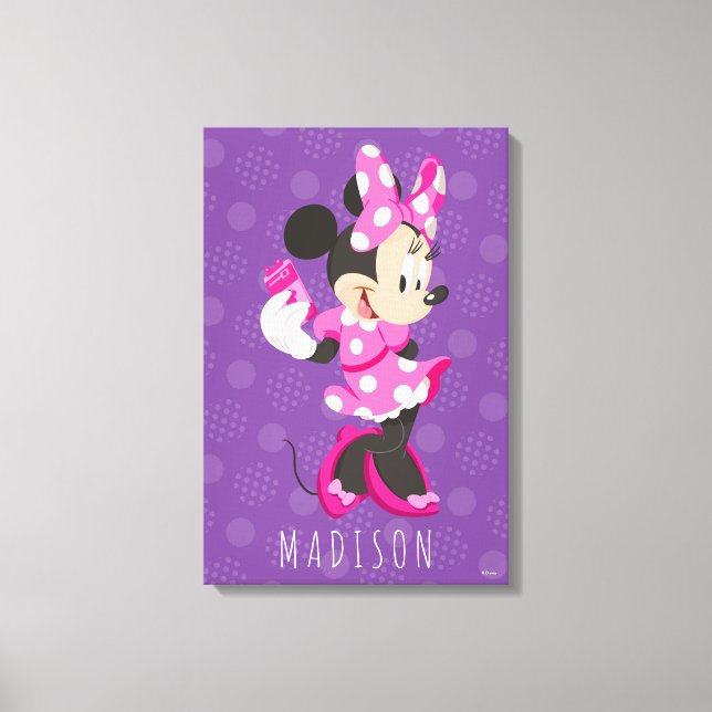 Toile Minnie | Je crois en moi (Recto)