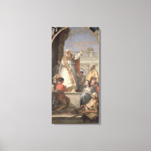 Toile Miracle de St Patrick, c.1746 (huile sur la toile)