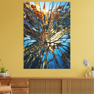 Toile miroir brisée - Dreamsc Abstrait surréaliste