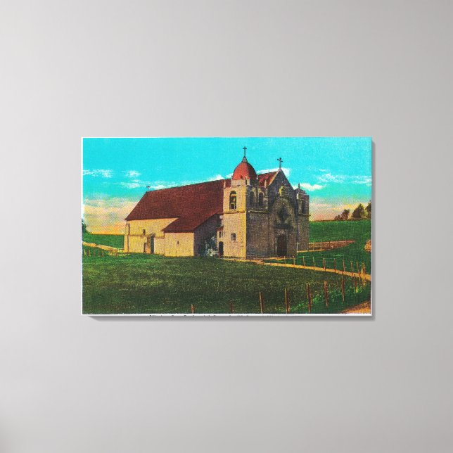 Toile Mission San Carlos Del CarmeloCarmel, CA (Recto)