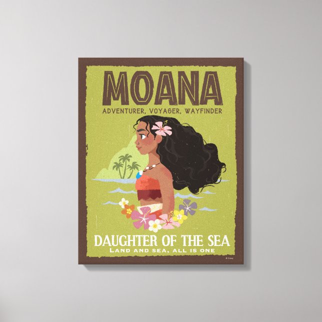 Toile Moana | Aventurier, Voyager, Wayfinder (Recto)